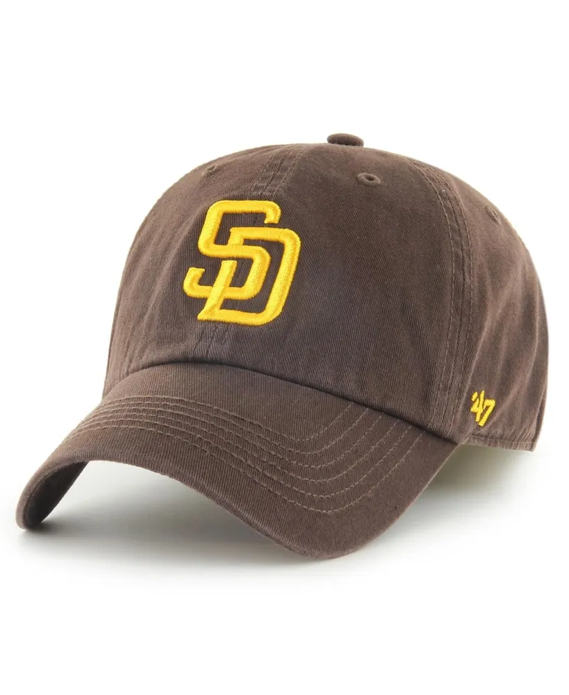 Home, '47 Brand Men's '47 Brand Brown San Diego Padres Franchise Logo  Fitted Hat