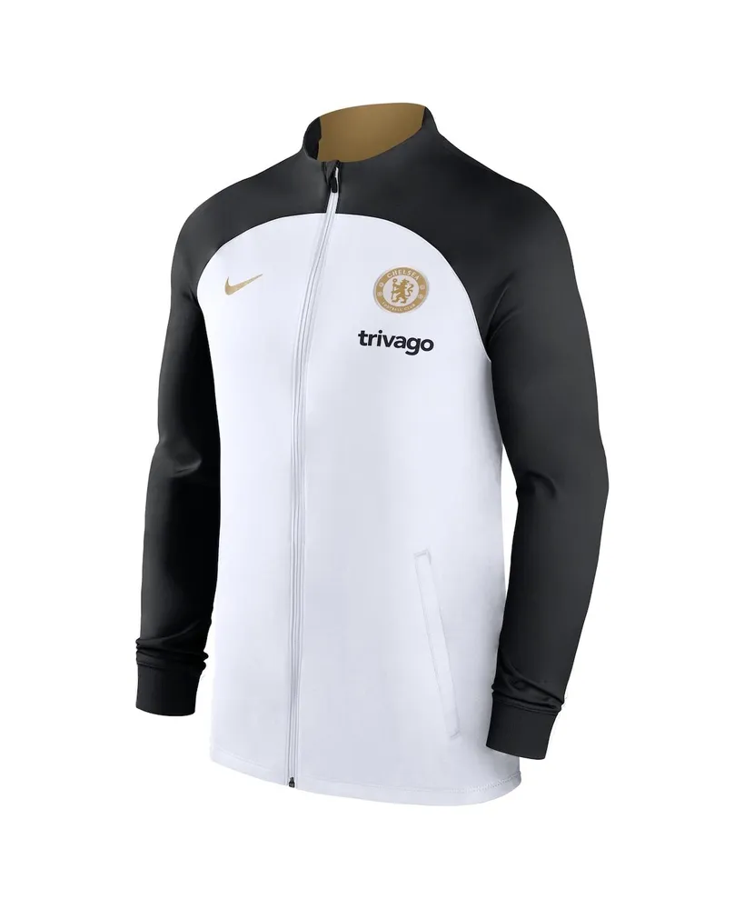 Men's Nike White Chelsea 2023/24 Strike Raglan Performance Full-Zip Track Jacket