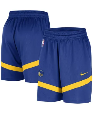 Men's Nike Royal Golden State Warriors On-Court Practice Warmup Performance Shorts