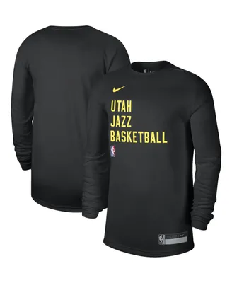 Men's and Women's Nike Black Utah Jazz 2023 Legend On-Court Practice long sleeve
