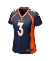 Men's Nike Russell Wilson Orange Denver Broncos Alternate Game Jersey