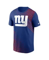 Men's Nike Royal New York Giants Yard Line Fashion Asbury T-shirt