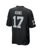 Big Boys Nike Davante Adams Black Las Vegas Raiders Game Jersey