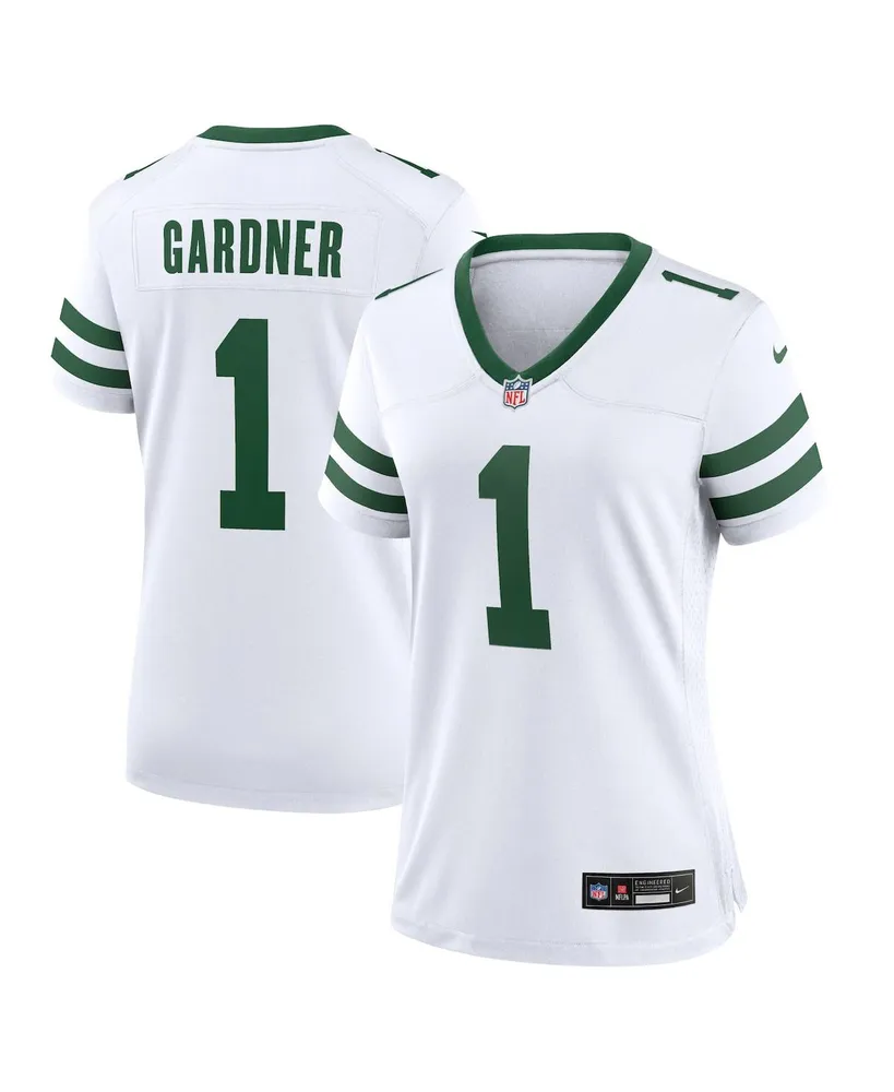 Women's Nike Garrett Wilson Gotham Green New York Jets Player Game Jersey