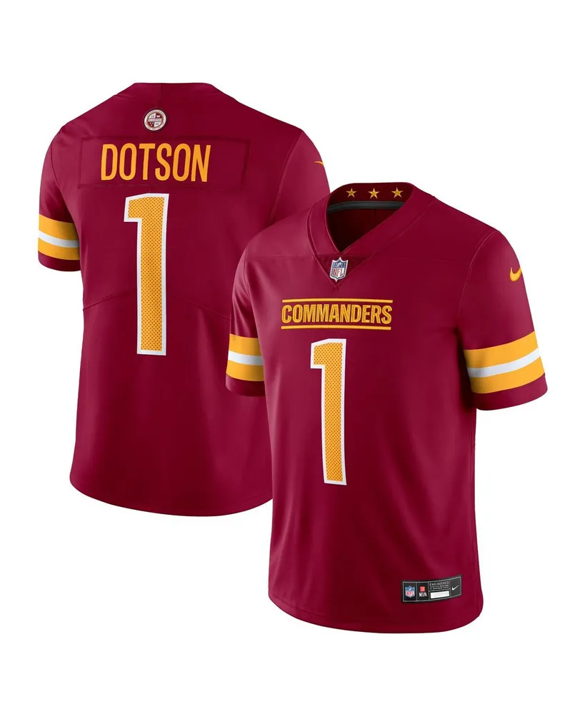 Men's Nike Jahan Dotson Burgundy Washington Commanders Vapor Untouchable Limited Jersey