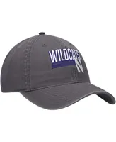 Men's Top of the World Charcoal Northwestern Wildcats Slice Adjustable Hat
