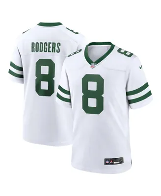 Men's Nike Aaron Rodgers White New York Jets Legacy Player Game Jersey