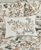 Royal Court Evergreen Boudoir Decorative Pillow, 13" L x 21" W