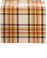Elrene Russet Harvest Plaid Table Linens Collection