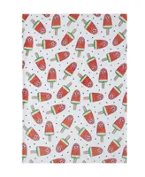 Kate Aurora Watermelon Popsicles Ultra Soft & Plush Oversized Throw Blanket - 50 in. W x 70 in. L