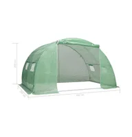 vidaXL Greenhouse 86.1 ft² 6.6'x13.1'x6.6'