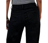 Style & Co Petite High-Rise Wide-Leg Jeans, Created for Macy's