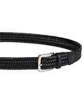 Tommy Bahama Men's Casual Stretch Braided Leather Belt