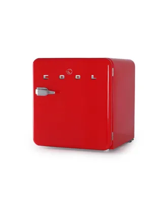 Commercial Cool 1.6 Cu. Ft. Retro Refrigerator,Red