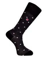 Love Sock Company Men's Detroit Bundle Luxury Mid-Calf Dress Socks with Seamless Toe Design, Pack of 3