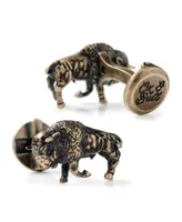 Ox & Bull Trading Co. Men's Antique-like Bison Cufflinks