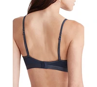 Calvin Klein Women's Form To Body Lightly Lined Triangle Bralette QF6758