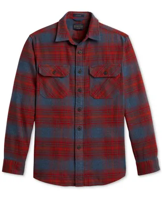 Pendleton Men's Burnside Plaid Button-Down Flannel Shirt