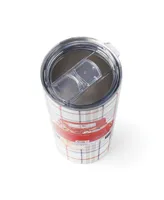 Cambridge Red Plaid Truck Insulated Tumbler, 20 oz