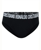 CR7 Men's Cotton Blend Briefs Travel Bag, Pack of 5