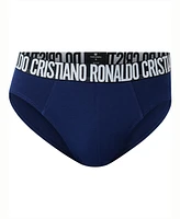 CR7 Men's Cotton Blend Briefs Travel Bag, Pack of 5