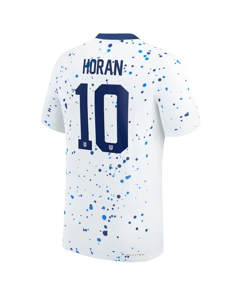 Men's Nike Lindsey Horan White Uswnt 2023 Home Authentic Jersey