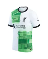 Men's Nike Virgil van Dijk White Liverpool 2023/24 Away Replica Player Jersey