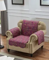 Greenland Home Fashions Paisley Slumber Armchair Protector, 81" x 81"