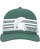 Men's '47 Brand Green Michigan State Spartans Brrr Altitude Trucker Adjustable Hat