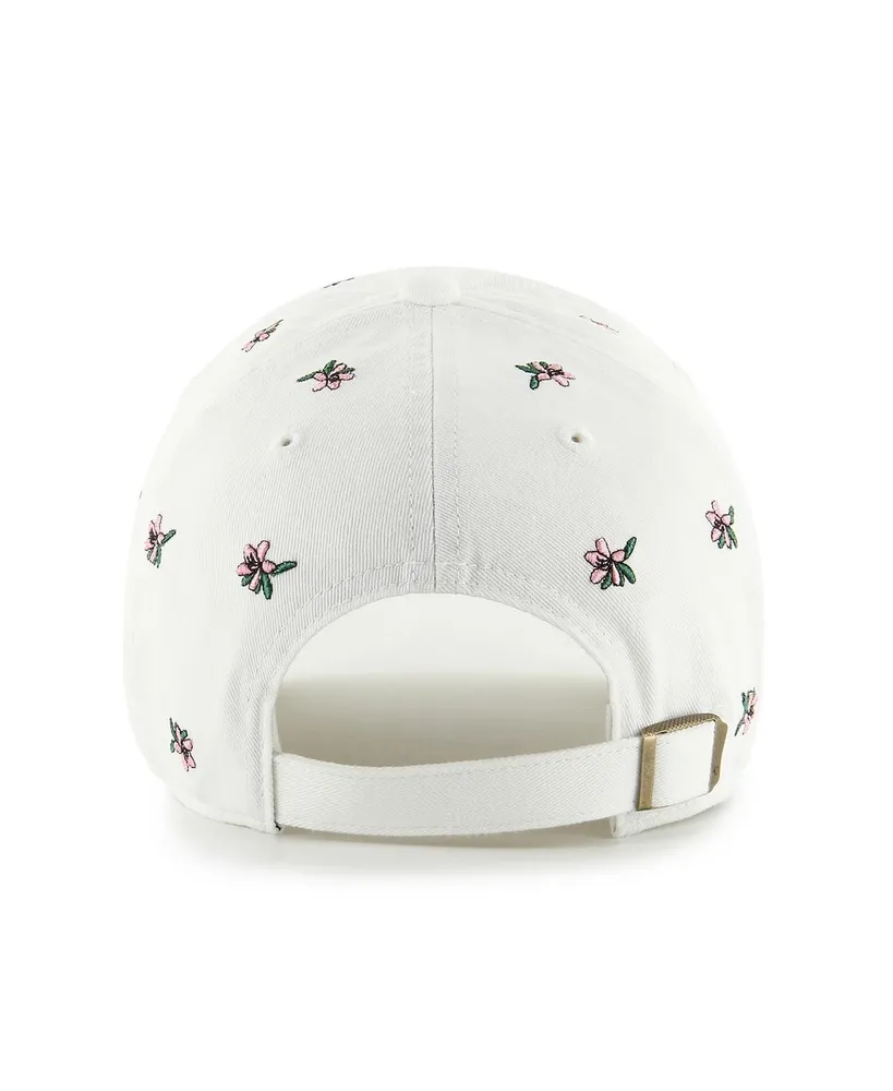 Women's '47 Brand White Washington Commanders Confetti Clean Up Adjustable Hat