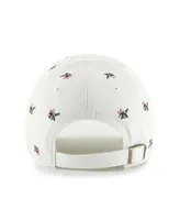 Women's '47 Brand White Washington Commanders Confetti Clean Up Adjustable Hat