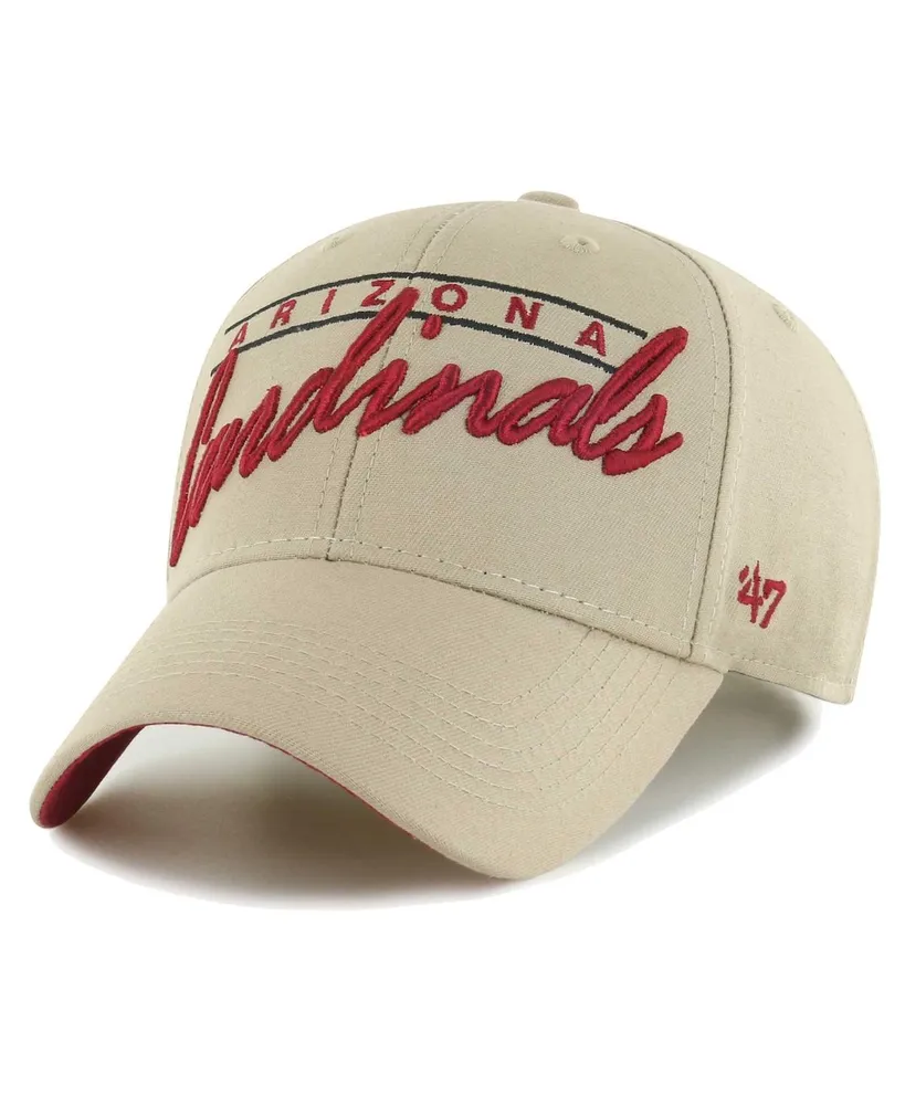 Men's '47 Brand Khaki Arizona Cardinals Atwood Mvp Adjustable Hat