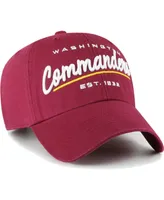 Women's '47 Brand Burgundy Washington Commanders Sidney Clean Up Adjustable Hat