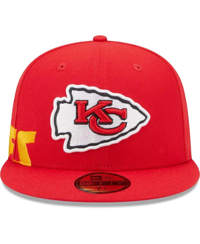 Men's New Era Black Kansas City Chiefs 2023 NFL Crucial Catch Low Profile 59FIFTY Fitted Hat