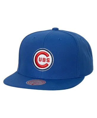 Men's Mitchell & Ness Royal Chicago Cubs Cooperstown Collection Evergreen Snapback Hat