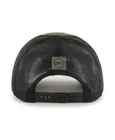 Men's '47 Brand Camo, Black Michigan State Spartans Oht Military-Inspired Appreciation Cargo Convoy Adjustable Hat