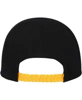 Infant Boys and Girls New Era Black Pittsburgh Pirates Team Color My First 9TWENTY Flex Hat