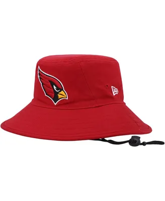 Men's New Era Cardinal Arizona Cardinals Main Bucket Hat