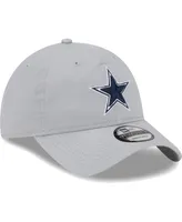 Men's New Era Gray Dallas Cowboys Main Core Classic 2.0 9TWENTY Adjustable Hat