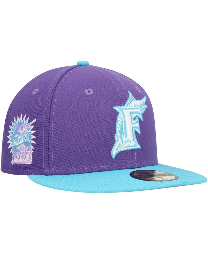 Men's New Era Royal Florida Marlins 59FIFTY Fitted Hat