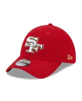 Men's New Era Scarlet San Francisco 49ers City Originals 39THIRTY Flex Hat