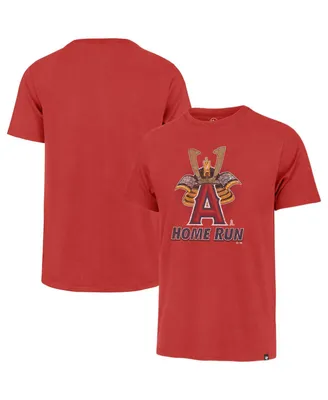 Men's '47 Brand Red Los Angeles Angels Hr Celebration T-shirt