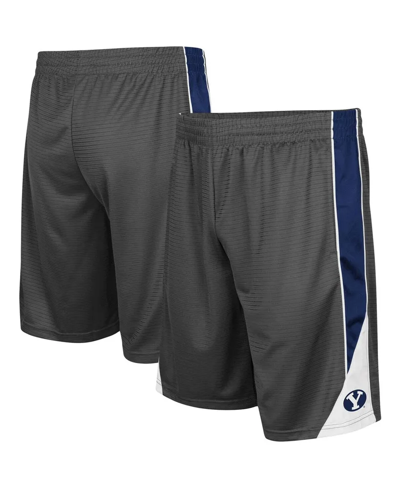 Men's Colosseum Charcoal Byu Cougars Turnover Shorts