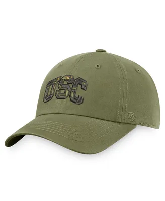Men's Top of the World Olive Usc Trojans Oht Military-Inspired Appreciation Unit Adjustable Hat