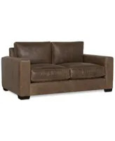 Dawkins Leather Sofa Collection Created For Macys