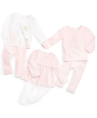 First Impressions Baby Girls Princess Stars Tops Leggings Created For Macys