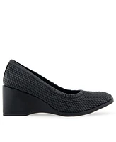Aerosoles Airlie Dress-Pump-Wedge - Black