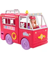 Barbie Chelsea Fire Truck with Doll & Accessories