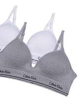 Calvin Klein Big Girls Seamless Hybrid Bra, Pack of 2