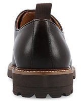 Thomas & Vine Men's Davies Tru Comfort Foam Plain Toe Lace-up Derby Shoes